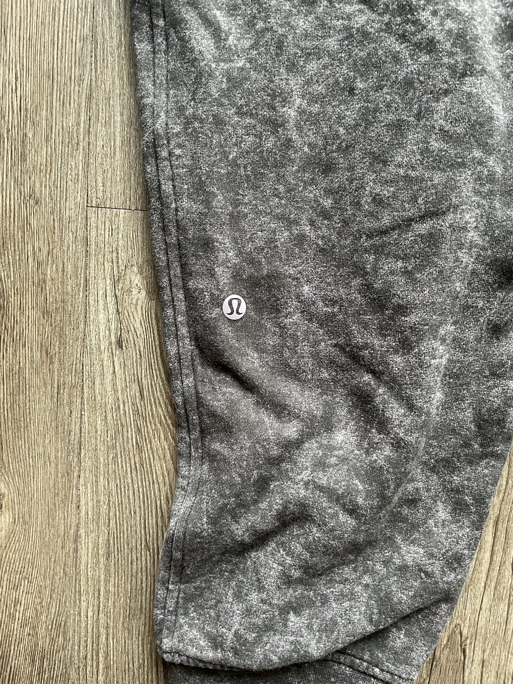 lululemon athletica Gray Acid-Wash Jogger Track Pants